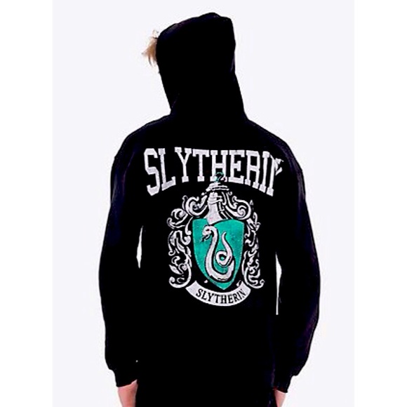 SOLD Harry Potter Hogwarts Slytherin Crest Hoodie